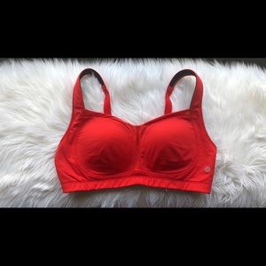 Lululemon Ta Ta Tamer Sports Bra Red 36DD